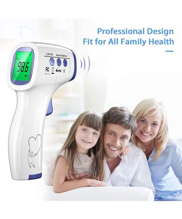 Buy LPOW Forehead Thermometer 2 in 1 Dual Mode for Adults | Accurate & Fast - Buy Online on GoSupps.com