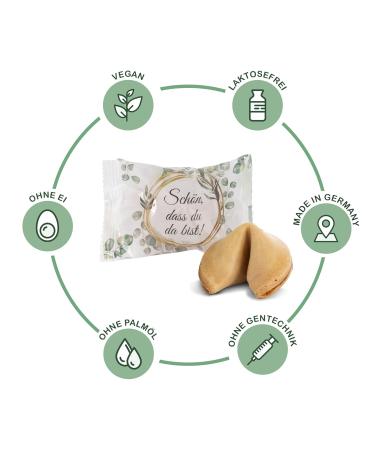 Buy Food Crew 12x Lucky Cookies - Individually Packed Guest Gifts for Weddings & Communions - Unique German Sayings - Buy Online on GoSupps.com