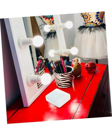 PartyKindom Makeup Mirror & 4 Colored Contact Lenses Set - Travel Case & Lens Case - International Shipping Available - Buy Online on GoSupps.com