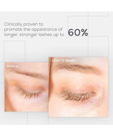 NULASTIN Lash Serum - Eyelash Enhancer Treatment for Fuller, Thicker Lashes | Elastin Infused Formula | Safe for Extensions | 0.1 Ounce - Buy Online on GoSupps.com