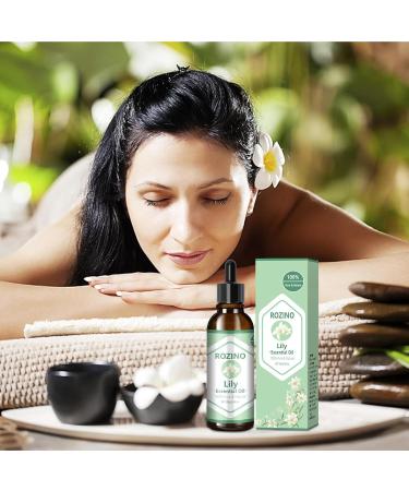 Natural Lilie Scent Essential Oil | 100ml Aromatherapy Skin Oil for Moisturizing & Body Massage - Perfect for Humidifiers - Buy Online on GoSupps.com