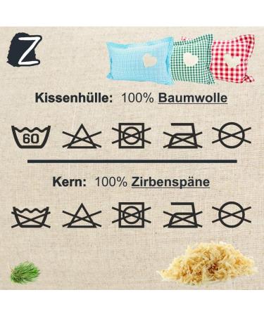Swiss Stone Pine Cushion - Red Small Check 22x34cm with Pine Shavings Filling - International Shipping Available - Buy Online on GoSupps.com