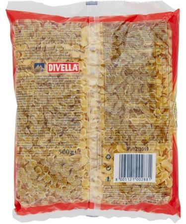 5x Divella pasta 100 Italiaans nr 88 flakes 500 gr - Buy Online on GoSupps.com