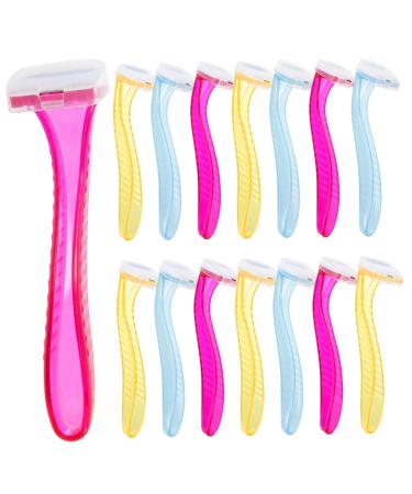 Beavorty 15st Bikini trimmer razor bikini hair remover razor for pubic hair body razor for girls hand racer ladies razor Miss stainless steel stainless steel blade hair clip