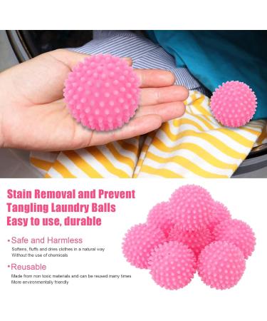 Laundry Ball Reusable to Prevent Tangling Stain Remover Fabric Softener Ball for Washing Machine - Buy Online on GoSupps.com