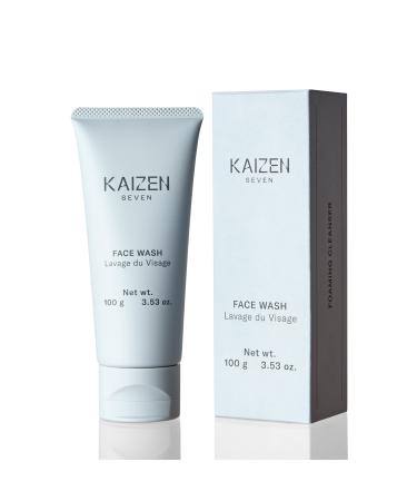 Face Wash for Men | Made in Japan | Premium Rich & Refreshing Lather with Moroccan Clay Licorice Root Konbu from Hokkaido Japan