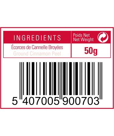 Cinnamon powder 50g - Ilanga Nature - Madagascar - Buy Online on GoSupps.com