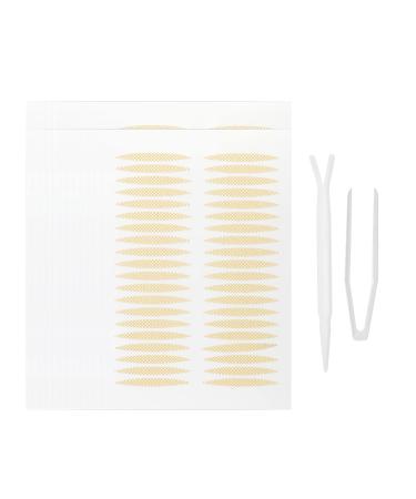 VOCOSTE Double Eyelid Stickers 960 Pcs Invisible Eyelid Tape Eye Lift Tape with a Fork Tweezers Suitable for Single Eyelid Asymmetrical Eye