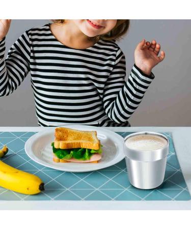 TeamFar 6 oz Toddler Insulated Stainless Steel Cups - Set of 6 | Safe & Healthy | Double Walled | Dishwasher Safe | for Kids, Preschooler, Camping, Travel - Buy Online on GoSupps.com