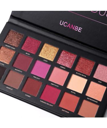 UCANBE Twilight & Dusk 18-Shade Eyeshadow Palette - Shop Now - Buy Online on GoSupps.com