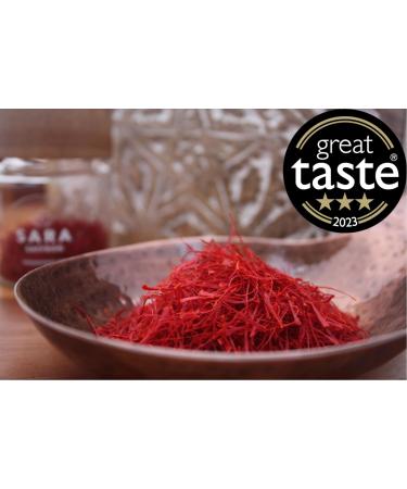 Sara Saffron A+ Grade 100% Authentic Saffron Threads - 2g - Buy Online on GoSupps.com