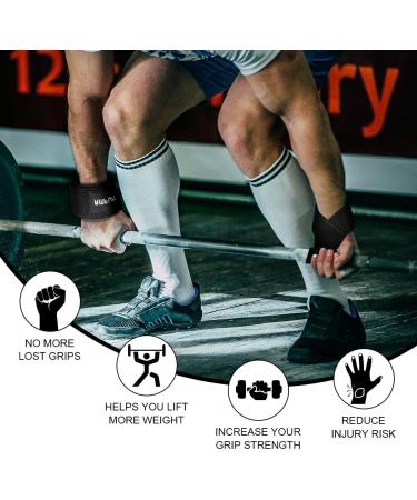 Amfun Padded Lifting Straps - Strength Training & Bodybuilding Aids for Men & Women | Professional Powerlifting Gear - Buy Online on GoSupps.com