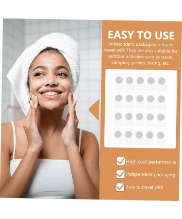 Angoily 20 Pi ces Masques Faciaux Compress s Sec Pour Usage Unique Et Pratiques Pour Voyages Et Activit s Outdoor 1 unit (Lot de 1) blanc - Buy Online on GoSupps.com