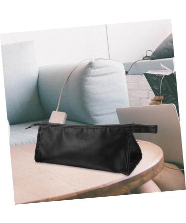 Hair Dryer Storage Bag Travel Hair Curler Travel Organizer Bags Organizer Bags for Travel Carrying Bag Pu Black Portable Blow Dryer Curling Iron Travel Curling Wand - Buy Online on GoSupps.com