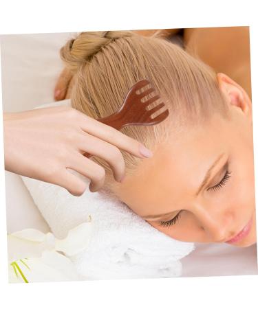 Beavorty Wooden Wide Tooth Comb - Antistatic Scalp Massager for Hair & Scalp Health | Perfect for Women - Buy Online on GoSupps.com