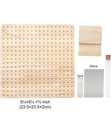 Plutreas Handcrafted Wooden Blocking Board for Knitting and Crochet Projects | Rod Pins & Stand Included - Buy Online on GoSupps.com