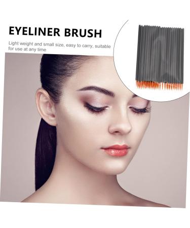 WOONEKY 200 Pcs Disposable Eyeliner Brush Make up Kit Cosmetic Eyeliner Wand Lip Liner Brushs Cosmetic Brush - Buy Online on GoSupps.com