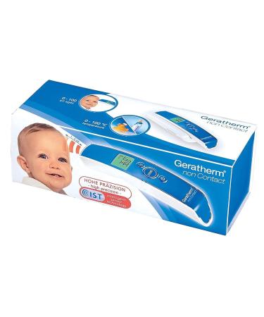 Geratherm Non-Contact Infrared Thermometer | Digital Fever Thermometer for Babies | Contactless & Accurate | Ideal Gift for Baby Essentials - Buy Online on GoSupps.com