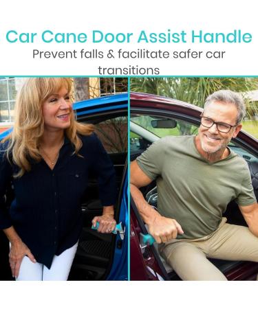 Vive Car Handle Assist for Elderly - Scratch Proof Latch - Auto Grab Bar Cane Support Aid - Standing Mobility Safety Tip to Help Get Out - Portable Assistive Device for Seniors Handicapped Single - Buy Online on GoSupps.com