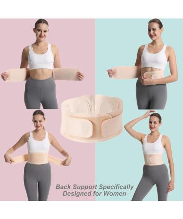 Back Brace for Lower Back Pain Relief | Adjustable Women s Support for Herniated Disc Sciatica & Scoliosis | Skin-Friendly Material & X-Large Size - Buy Online on GoSupps.com