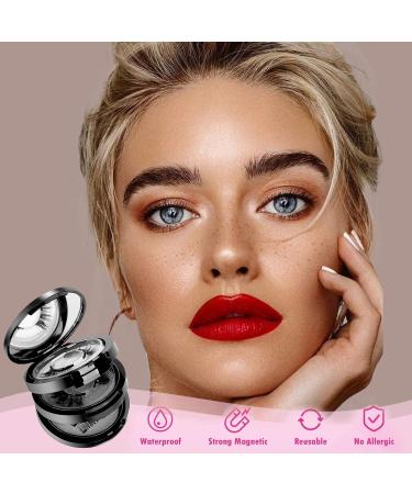 Magnetic Eyelashes with Applicator Beauty Haven Magnetic Lashes Magnetic Eyelashes Natural Look 3D False Eyelashes Magnetic Reusable Magnetic Eyelashes without Eyeliner No Glue Needed Gifts for Women - Buy Online on GoSupps.com