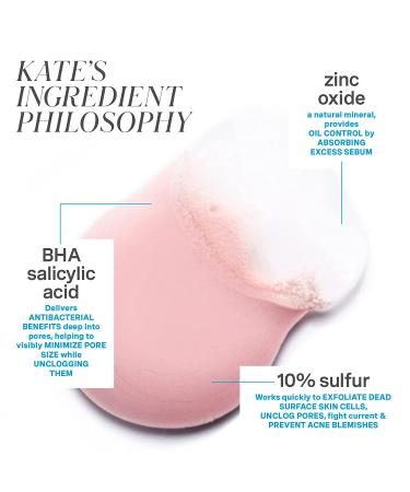 Kate Somerville EradiKate Acne Treatment - 10% Sulfur & BHA Spot Treatment for Clear Skin, 1 Fl Oz - Buy Online on GoSupps.com