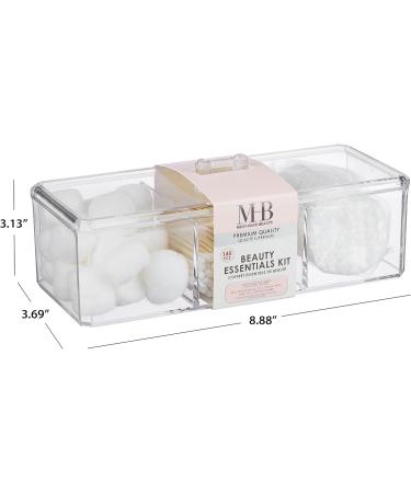 EXPRESSIONS Beauty Essentials Kit - Includes Beauty Blenders Makeup Sponges & Lip Applicators w/Organizer - Assorted Cosmetic Applicator Set | Professional Beauty Tools 145 - Buy Online on GoSupps.com