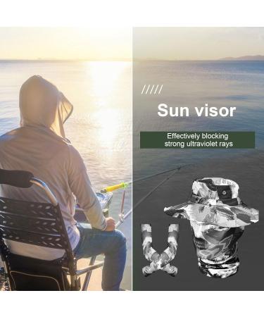 tiaowei Sun Hat Set | 3 Piece Fishing Hats with Face Outdoor Fishing Hiking Hat Fishing Shade Mesh for Gray - Buy Online on GoSupps.com