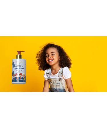 Vegan Blueberry Kids Conditioner | pH-Balanced Sulfate-Free & Tear-Free - BABY HAIR - Buy Online on GoSupps.com