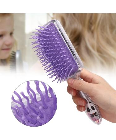 Peigne de Coiffure Coussin d'air Peigne de Peigne de Radom Massage Peigne de Peigne Paillette avec Sac Gaz pour Peignage et Coiffage Quotidiens (Panda gris) - Buy Online on GoSupps.com