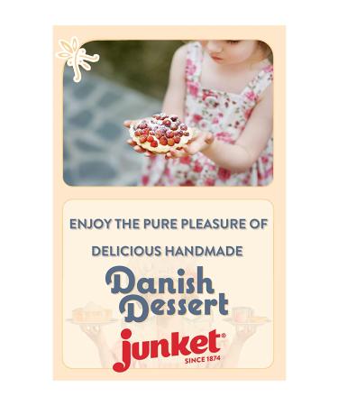 Junket Danish Dessert Raspberry Mix for Raspberry Pie Fillings, Cheesecake Toppings, Sauces, Puddings & Glazes | Easy to Prepare - Just Add Water, Heat Up, Add Fresh Fruit | 4.75oz (Pack of 3) - Buy Online on GoSupps.com