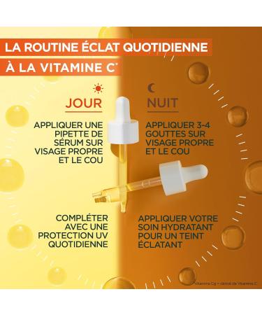  Garnier Garnier Skin Active - Dark Spot Correcting Day Serum + Radiance Boosting Night Serum Set - Facial Care Enriched with Vitamin C - Vegan & Cruelty-Free - All Skin Types - 2 x 30 ml - Buy Online on GoSupps.com