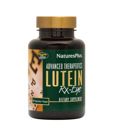 Nature's Plus Advanced Therapeutics Lutein RX-Eye 60 Vegetarian Capsules