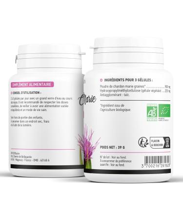 Organic Milk Thistle 300 mg - 100 Vegetable Capsules - Buy Online on GoSupps.com