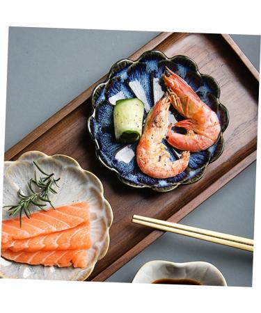 ABOOFAN 3pcs Dipping Dish Ceramic Dipping Bowls Dipping Sauce Bowl Leaf Sauce Dish Side Dish Bowl Serving Dish Vinegar Plate Wasabi Dish Food Sauce Dish Ceramics Mini Tea Bag re-usable - Buy Online on GoSupps.com