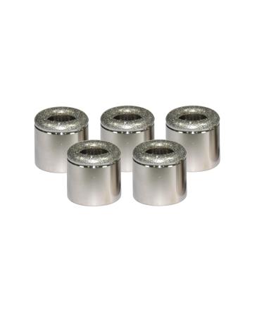 (5 D14.5 - grit 150 - with 100 of 11mm filters) Diamond Microderm Microdermabrasion Replacement Tips Spa and Home Beauty Skin Care for Exfoliation