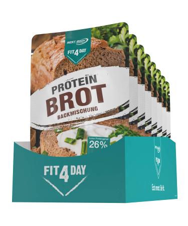 Best Body Nutrition Fit4Day Protein Bread - Baking Mix 8 x 250 g bags (2000 g)