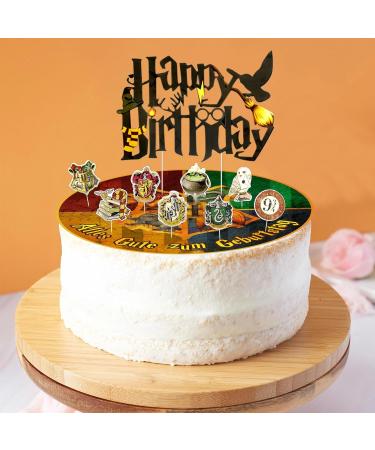 17-Piece Edible Cake Decor Set - 20cm Cake Toppers Fondant Decorations & Muffin Decor for Girls - Perfect for Birthdays & Celebrations - Buy Online on GoSupps.com