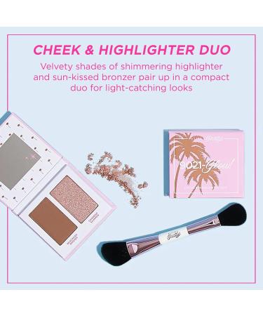 Petite n Pretty GLOW Makeup Set for Kids & Teens - Clean USA-Made Cheek Duo Gloss Lip Balm & Volumizing Mascara - Buy Online on GoSupps.com