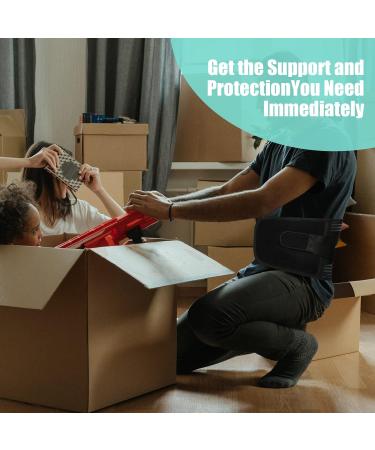 SAVITA Adjustable Back Support Belt | Breathable Lumbar Brace for Lower Back Pain Relief | Medical Grade for Men and Women (S) | Joint and Spine Pain Relief - Buy Online on GoSupps.com