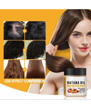 100% Pure Batana Oil from Honduras - Hair Mask & Scalp Treatment for Growth & Anti-Hair Loss - 4.2 oz (120g - Buy Online on GoSupps.com