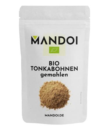 Mandoi Organic Tonka Bean Ground 50 g, Finest Tonka Bean Powder from Brazil for Baking - Buy Online on GoSupps.com