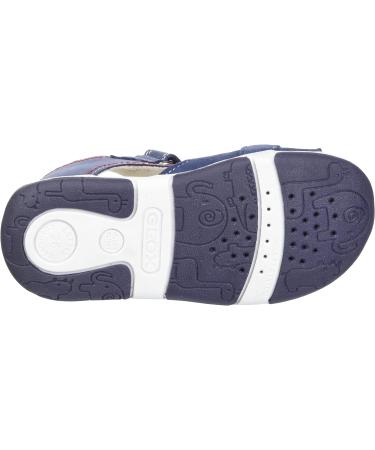 Geox Baby Boy's B Sandal Tapuz First Steps - Navy, Size 5 UK Child - Buy Online on GoSupps.com