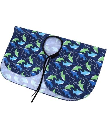 Vokmon Dolphin Waterproof Children's Barber Cape | Adjustable Hairdressing Apron for Kids - Perfect Haircut Cover - Buy Online on GoSupps.com