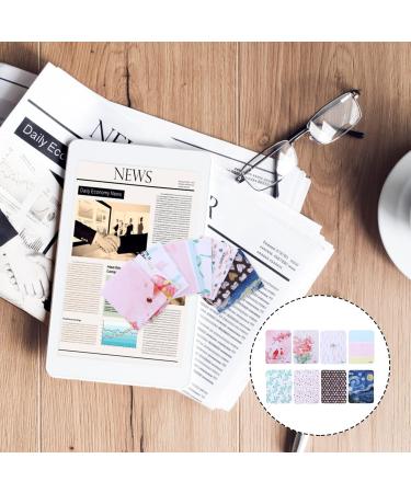 8-Pack Microfiber Glasses Cleaning Cloths | Eyewear Jewelry & Screen Cleaner - Ultimate Lens Care - Buy Online on GoSupps.com