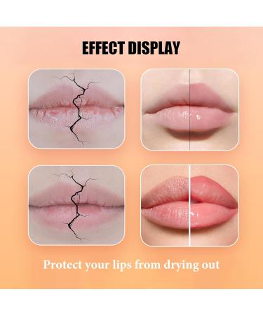 Lip Mask Lip Balm Moisturizing Lip Plumper Care Day Night Repair Prevent Dry Crack Clearing Dead Skin Lipstick Primer Lighten Dark Lip Color Reduce Lip Lines&Wrinkle Lip Repair Protection - Buy Online on GoSupps.com
