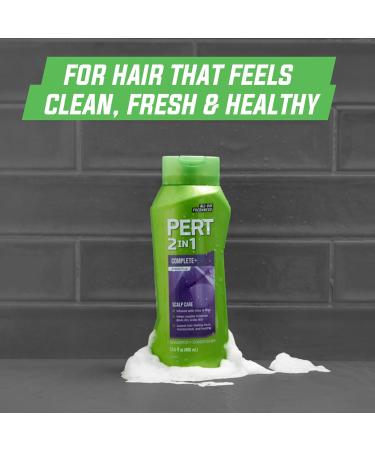 Pert 2 in 1 Complete Plus Scalp Care Shampoo & Conditioner - Itchy Scalp Treatment Sulfate-Free 13.5 oz - Healthy Hair Solution - Buy Online on GoSupps.com