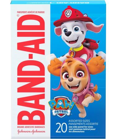 Buy Band-Aid Bandages Nickelodeon Paw Patrol - 40 Assorted Sizes for Kids | Best International Shipping - Buy Online on GoSupps.com