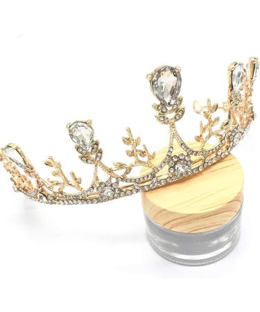 SnowTain Crown Headband | Wedding Diadem with Crystals | Princess Krone & Rapunzel Bridal Accessories - Buy Online on GoSupps.com