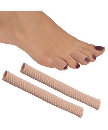 Medipaq Gel Toe Protectors - 2x 150 mm Toe Protectors for Shoes - Big Toe Protector - Little Toe Protectors - Foam Toe Protectors for a More Comfortable Walk